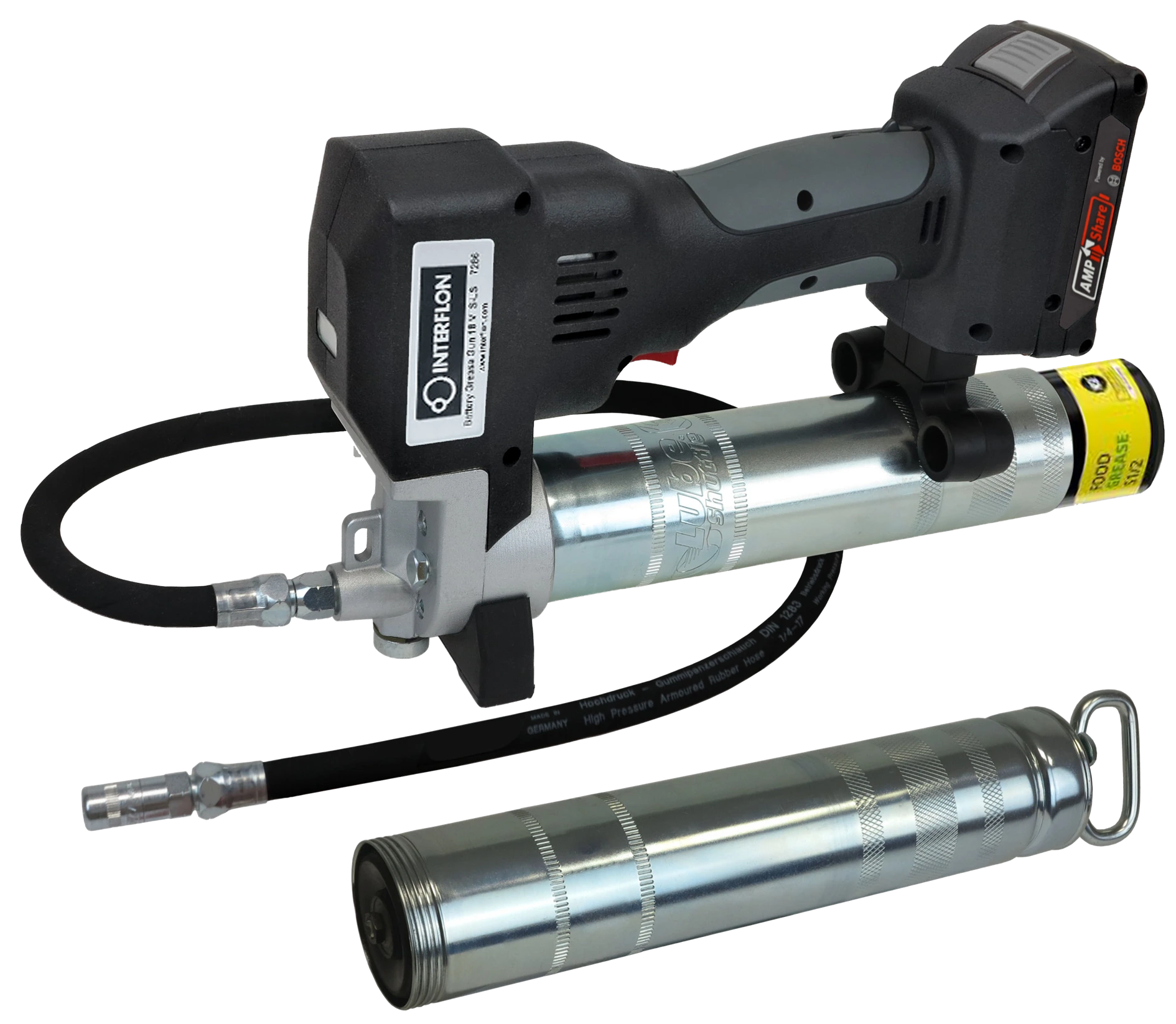 Premium Battery Grease Gun (met batterij en oplader)