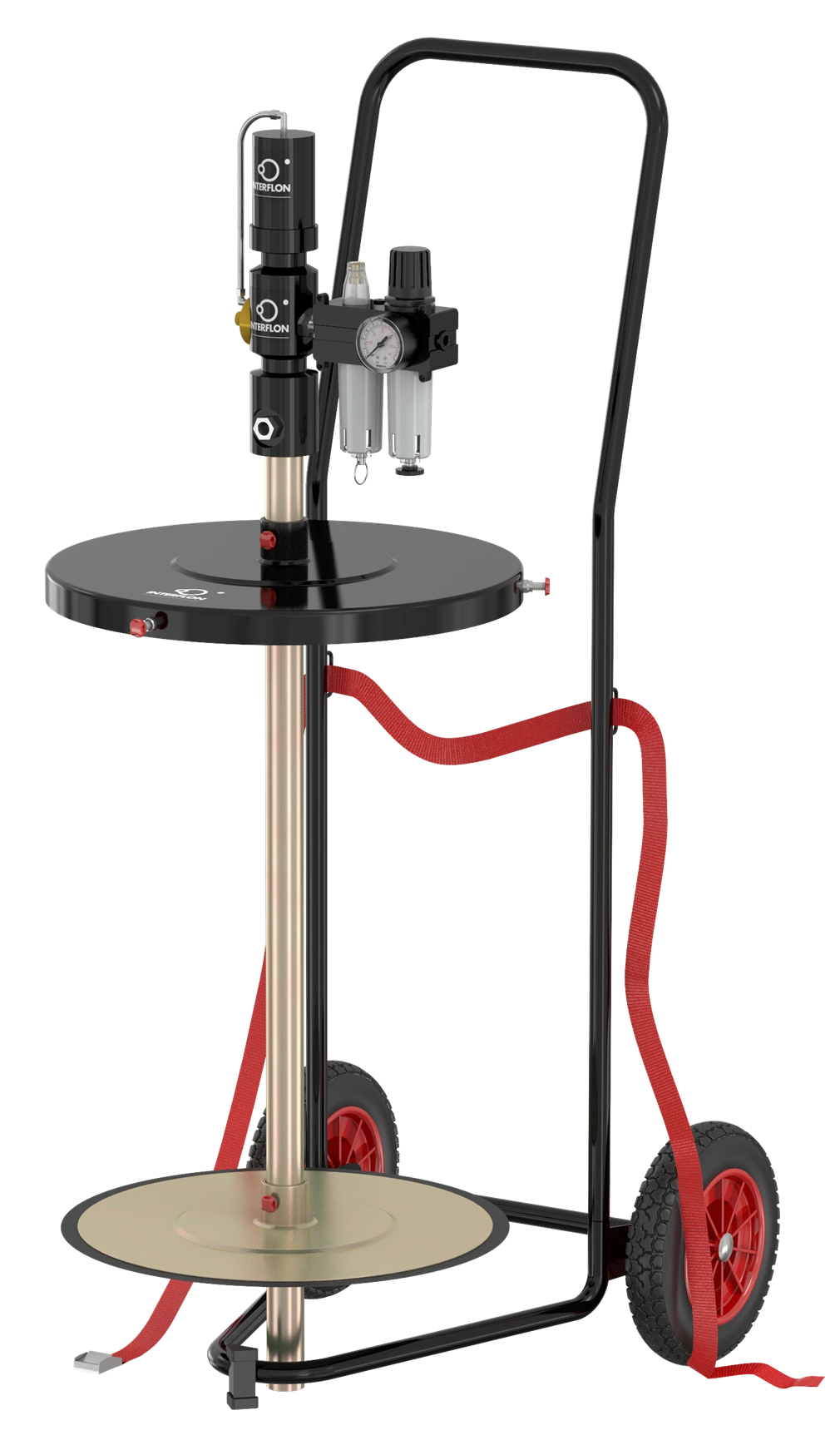 Pneumatic grease pump for 30L drum + FRL