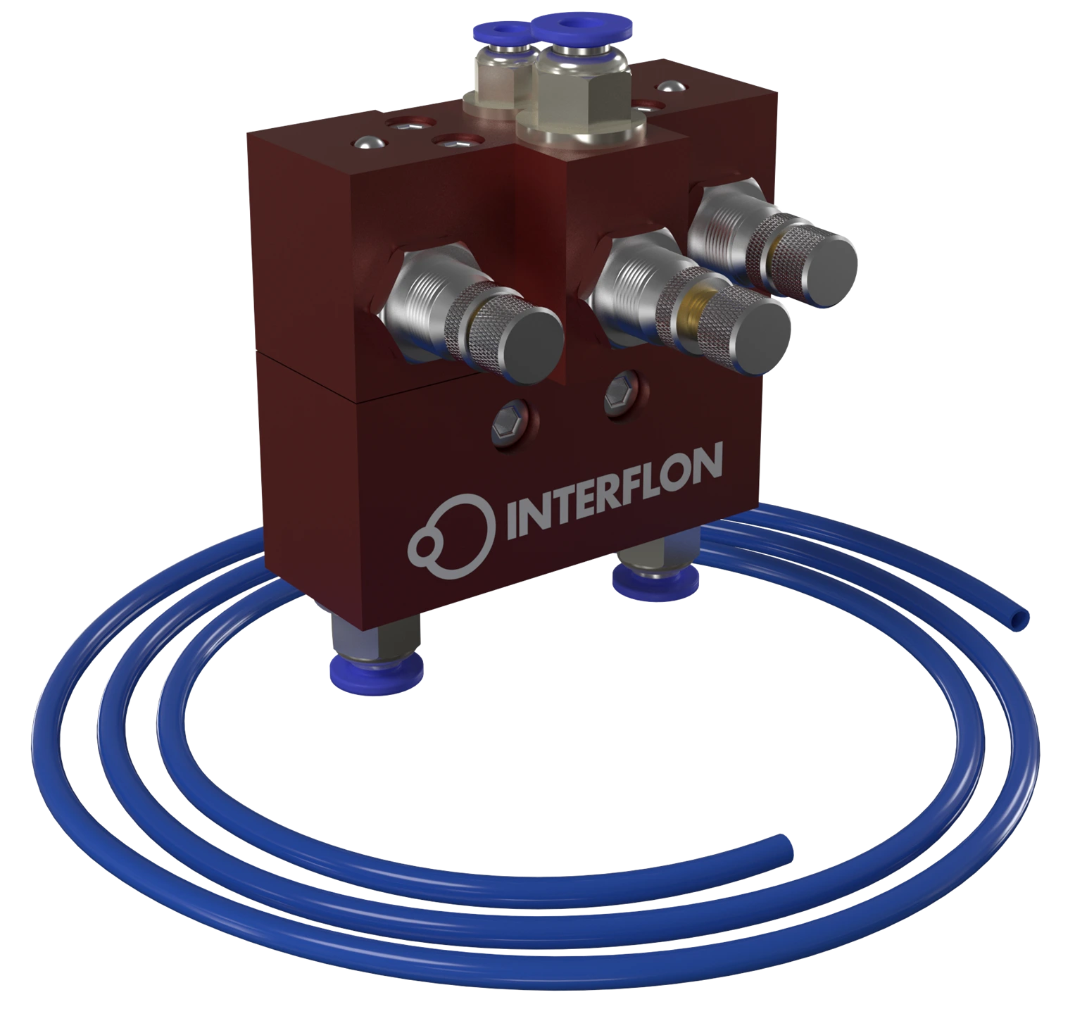 Oil Dispenser Divider block 2 outlets